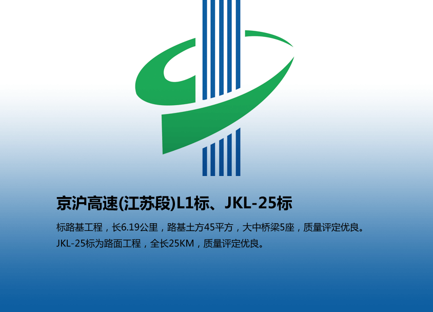 京沪高速(江苏段)L1标、JKL-25标