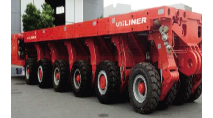 四新”技术应用—“新设备”： 模块车