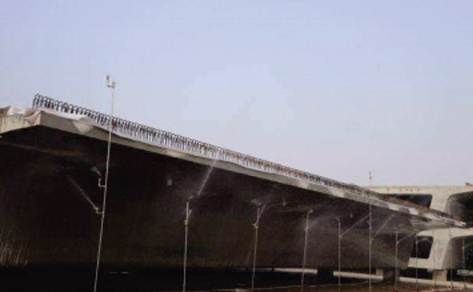 “四新”技术应用—“新设备”：预制梁场智能喷淋养护设备