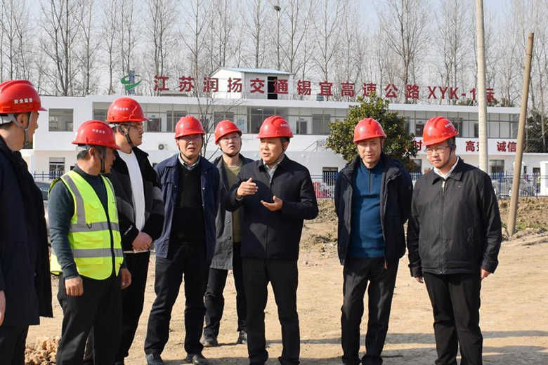 徐文忠赴锡宜1标开展“四不两直”安全检查