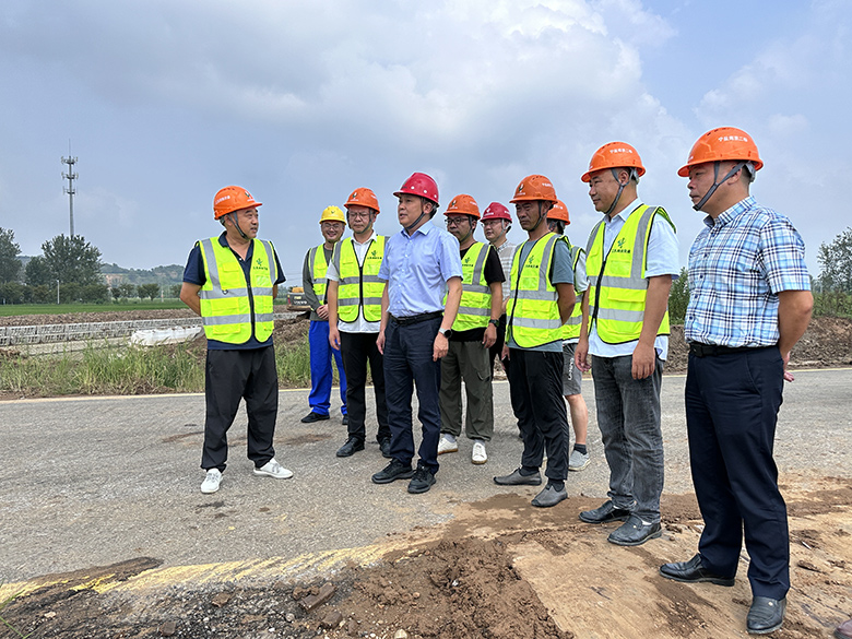 集团领导开展节前安全生产检查
