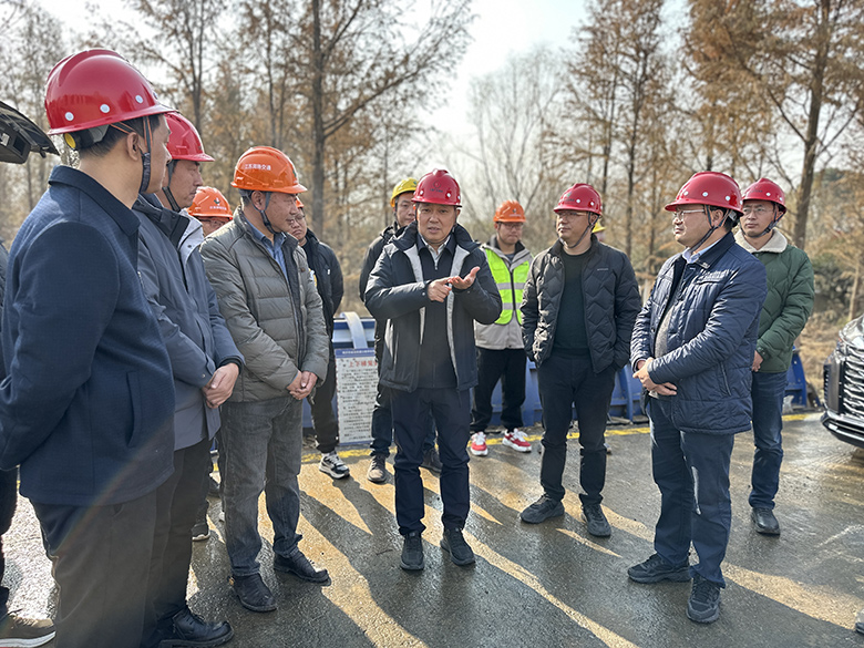 集团领导开展春节前安全生产检查